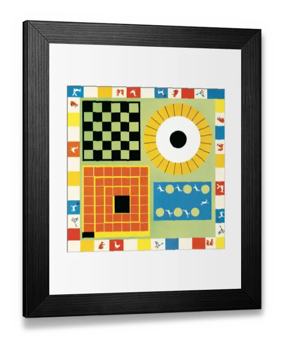 Framed Print : Boardgames Framed Print : Boardgames