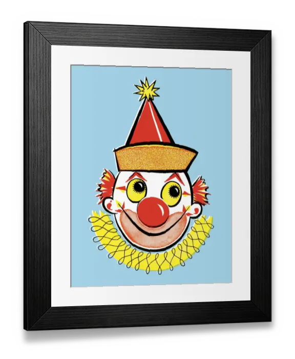 Framed Print : Clown. http: / / csaimages.com / images / istockprofile / csa_vector_dsp.jpg Framed Print : Clown. http: / / csaimages.com / images / istockprofile / csa_vector_dsp.jpg