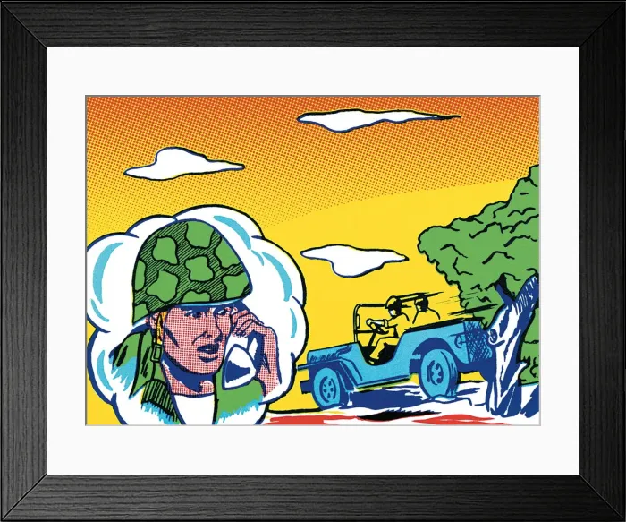 Framed Print : Calling in for help Framed Print : Calling in for help