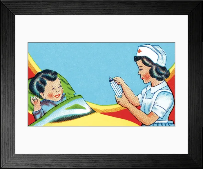Framed Print : Taking temperature Framed Print : Taking temperature