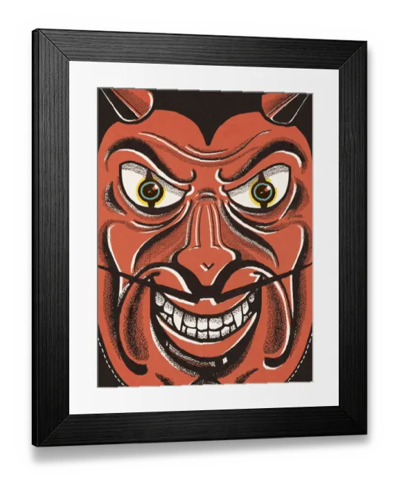 Framed Print : Closeup of the Devil Framed Print : Closeup of the Devil