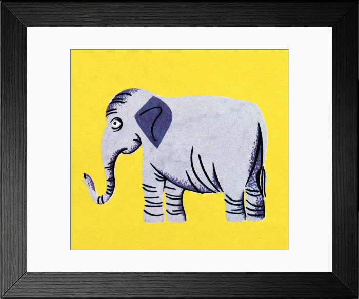 Framed Print : Elephant. http: /  / csaimages.com / images / istockprofile / csa_vector_dsp.jpg