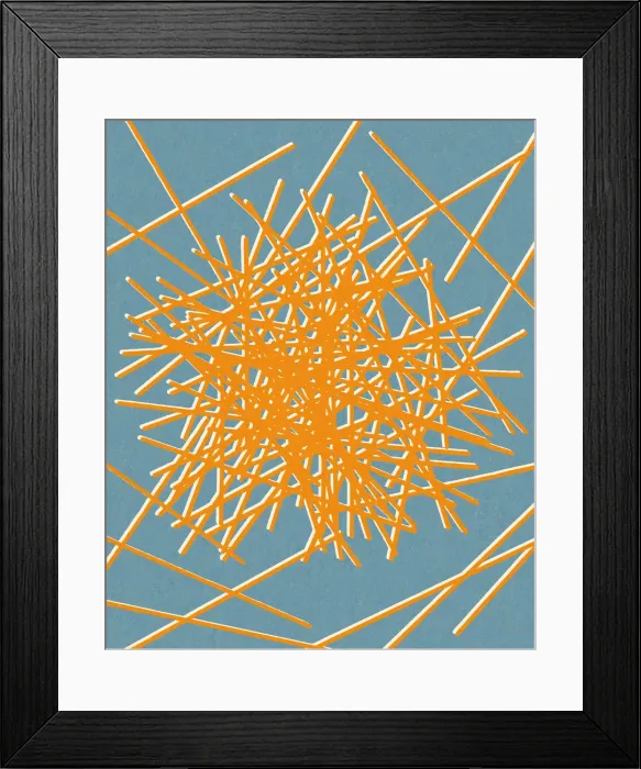 Framed Print : Yellow Sticks