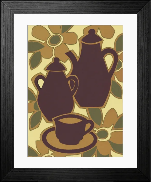 Framed Print : Coffee and Tea Framed Print : Coffee and Tea
