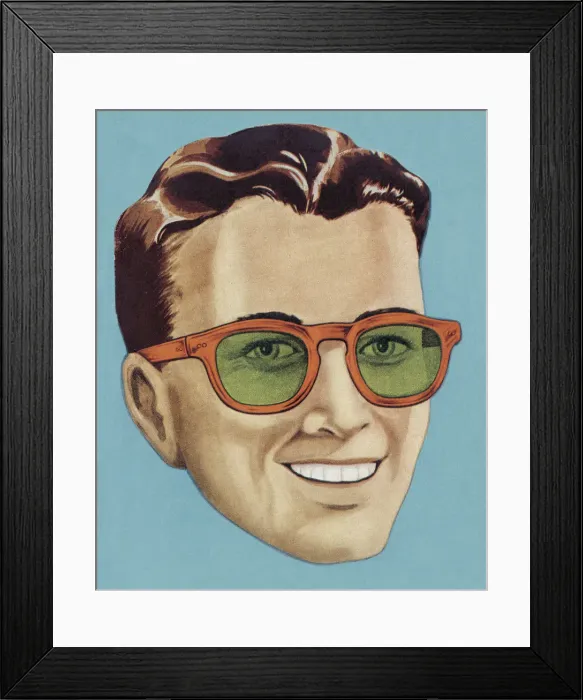 Framed Print : Smiling Man Framed Print : Smiling Man