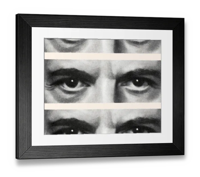 Framed Print : Closeup of Eyes Framed Print : Closeup of Eyes