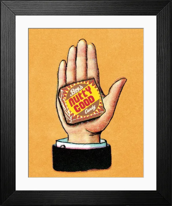 Framed Print : Hand candy Framed Print : Hand candy