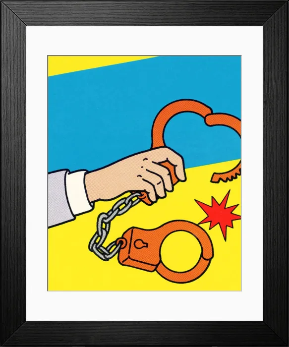 Framed Print : Handcuffs. http: / / csaimages.com / images / istockprofile / csa_vector_dsp.jpg Framed Print : Handcuffs. http: / / csaimages.com / images / istockprofile / csa_vector_dsp.jpg
