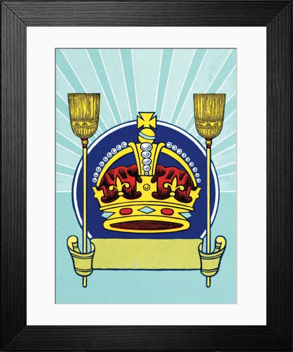 Framed Print : Royal Crown Framed Print : Royal Crown