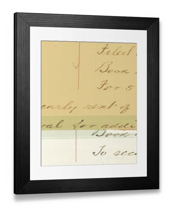 Framed Print : Handwriting Framed Print : Handwriting