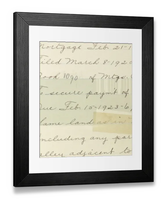 Framed Print : Handwriting Framed Print : Handwriting