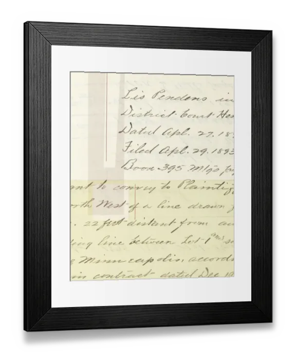Framed Print : Handwriting Framed Print : Handwriting