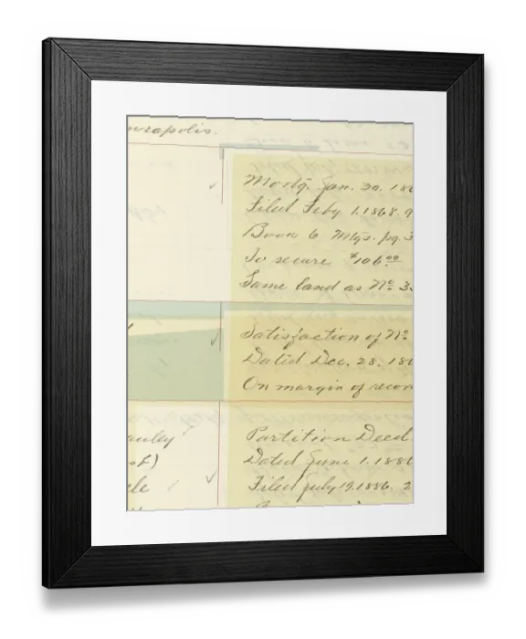 Framed Print : Handwriting Framed Print : Handwriting
