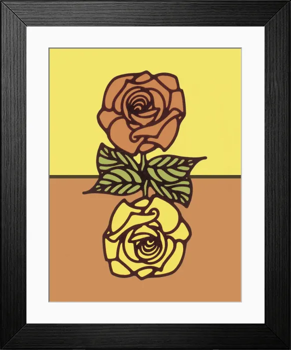 Framed Print : Two Roses. http: / / csaimages.com / images / istockprofile / csa_vector_dsp.jpg Framed Print : Two Roses. http: / / csaimages.com / images / istockprofile / csa_vector_dsp.jpg