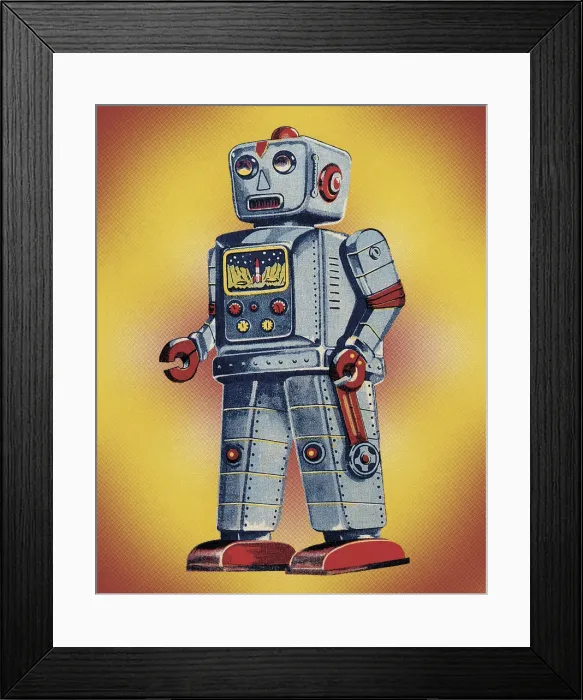 Framed Print : Walking Robot Framed Print : Walking Robot