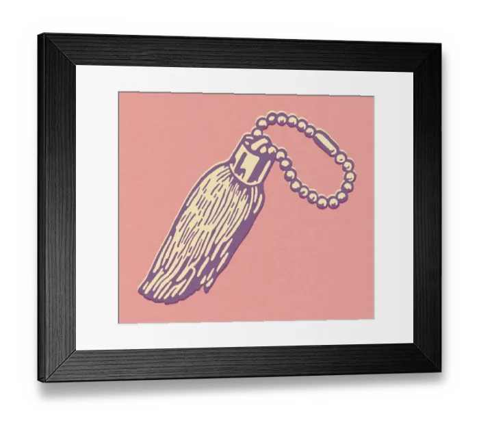 Framed Print : Rabbits Foot Charm Framed Print : Rabbits Foot Charm