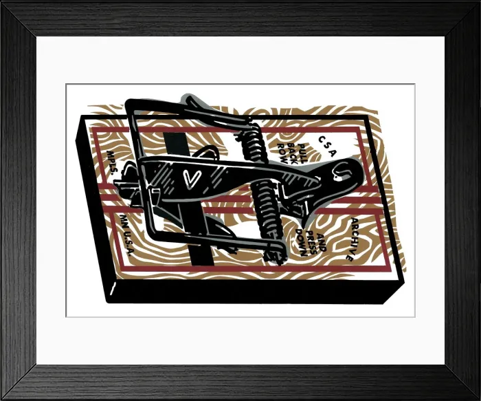 Framed Print : CSA Archive Mouse Trap Framed Print : CSA Archive Mouse Trap