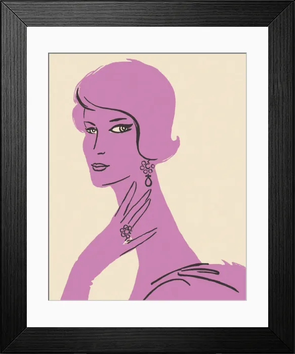 Framed Print : Portrait of a Woman Framed Print : Portrait of a Woman