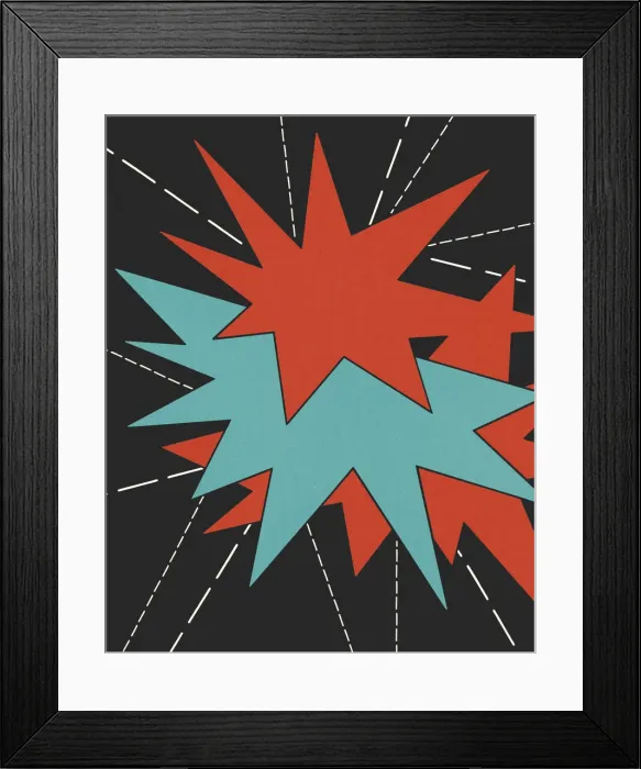 Framed Print : Starbursts Framed Print : Starbursts