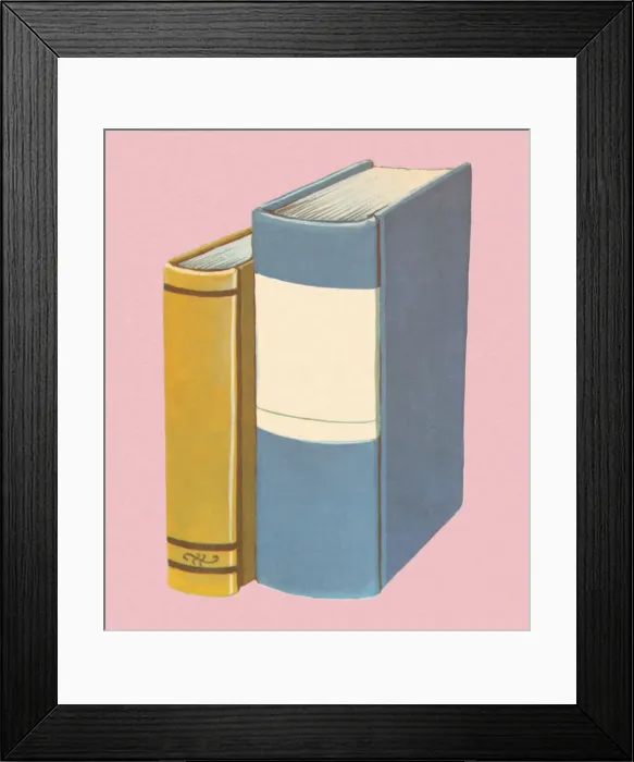 Framed Print : Two Books Framed Print : Two Books