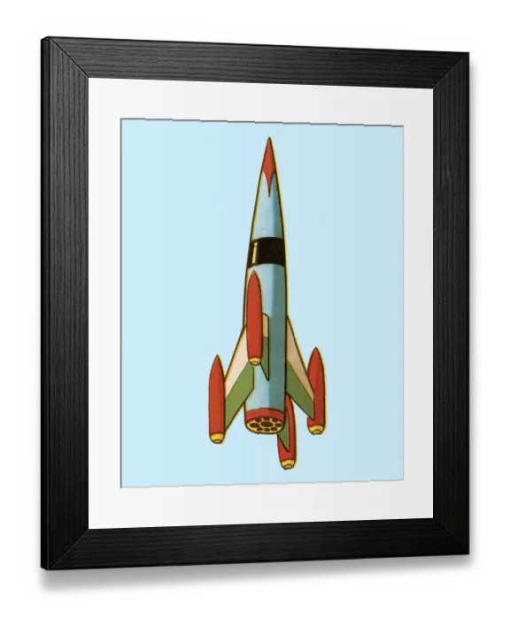 Framed Print : Rocket Framed Print : Rocket