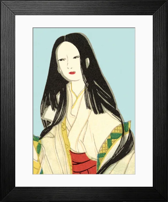 Framed Print : Pretty Asian Woman Framed Print : Pretty Asian Woman