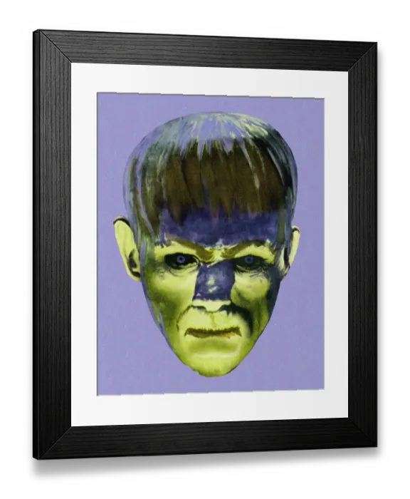 Framed Print : Green Monster Framed Print : Green Monster
