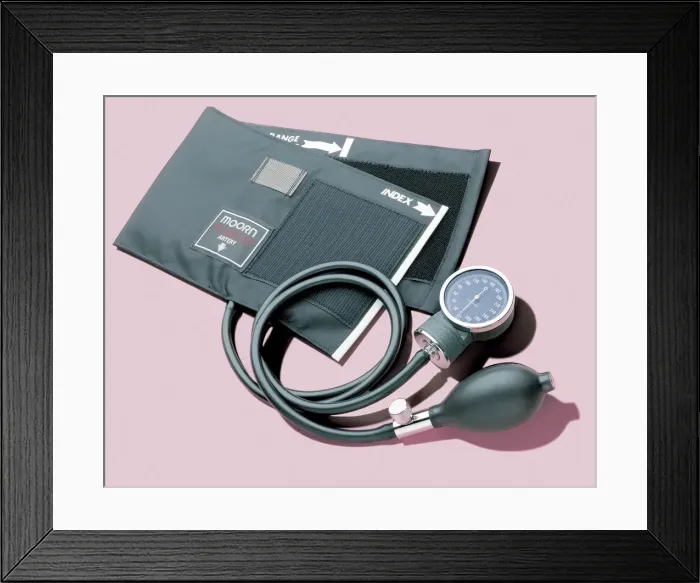 Framed Print : Blood Pressure Cuff Framed Print : Blood Pressure Cuff