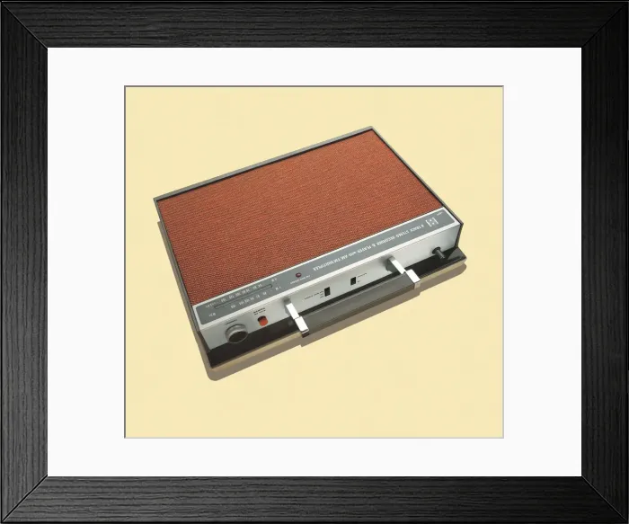 Framed Print : Portable Radio