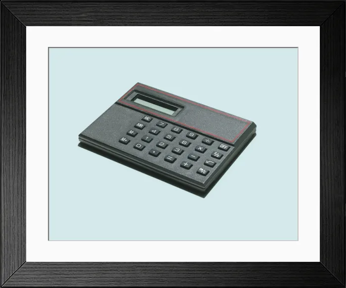 Framed Print : Calculator Framed Print : Calculator