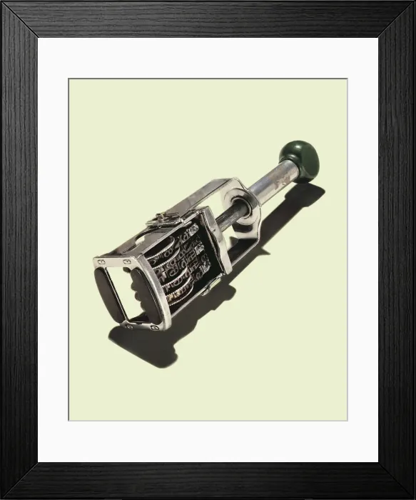 Framed Print : Time Date Stamp Framed Print : Time Date Stamp