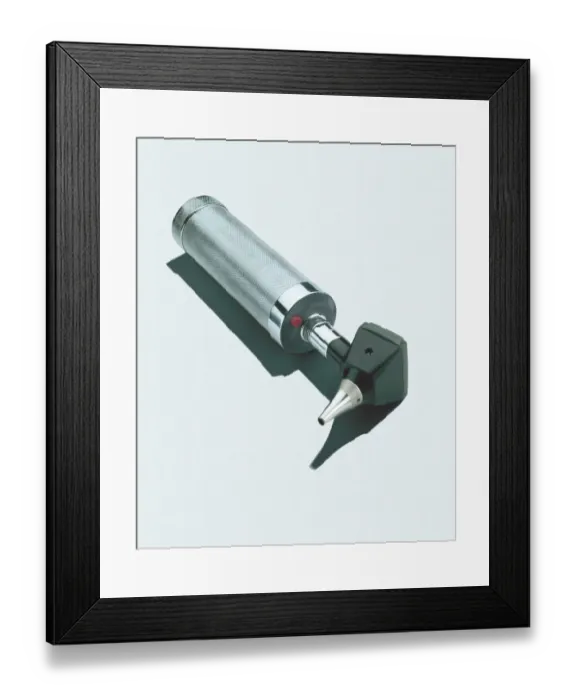 Framed Print : Otoscope Framed Print : Otoscope