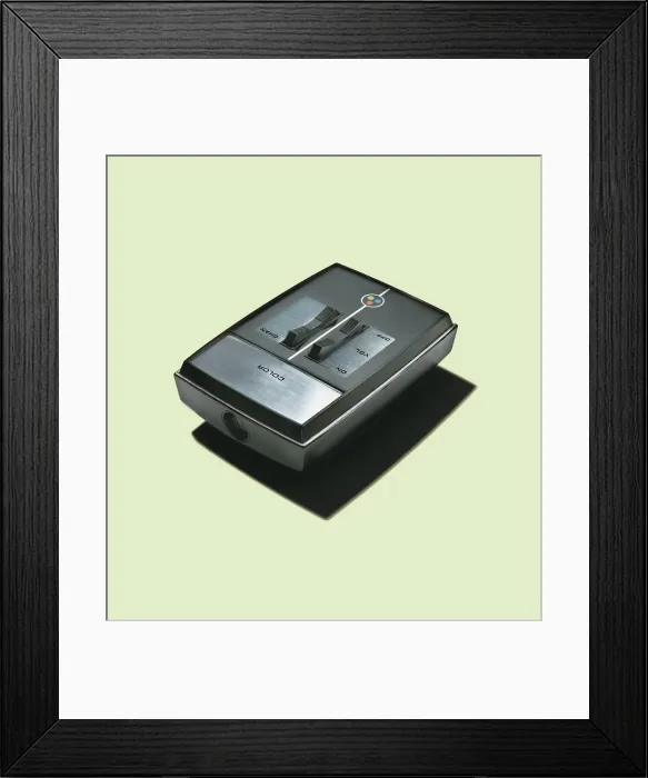 Framed Print : Vintage Remote Control Framed Print : Vintage Remote Control