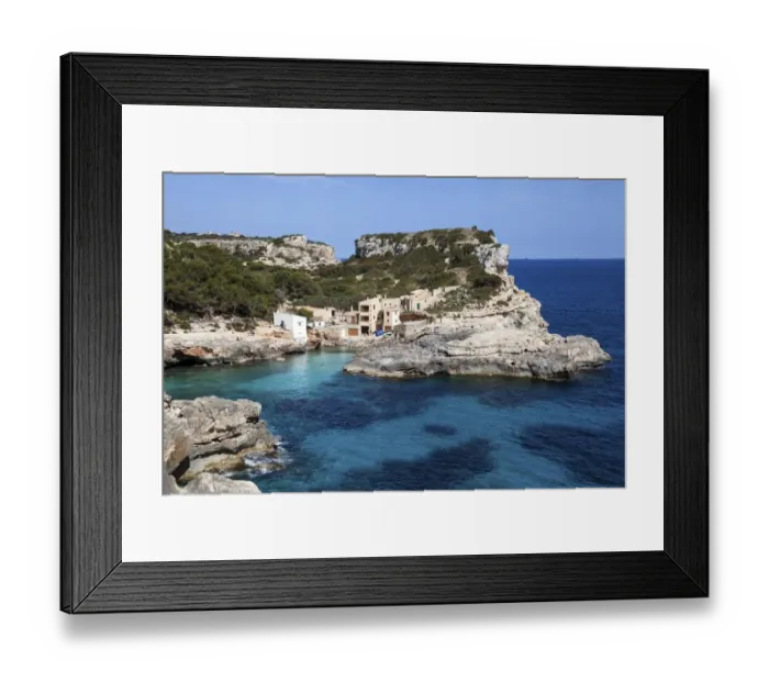 Framed Print : Calas Almunia, Sa Comuna, near Cala Llombards, Majorca, Balearic Islands, Spain Framed Print : Calas Almunia, Sa Comuna, near Cala Llombards, Majorca, Balearic Islands, Spain
