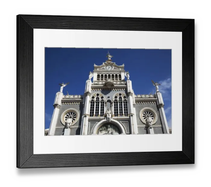 Framed Print : Cathedral, Basilica Nuestra Senora de los Angeles, Cartago, Province Cartago, Costa Rica Framed Print : Cathedral, Basilica Nuestra Senora de los Angeles, Cartago, Province Cartago, Costa Rica