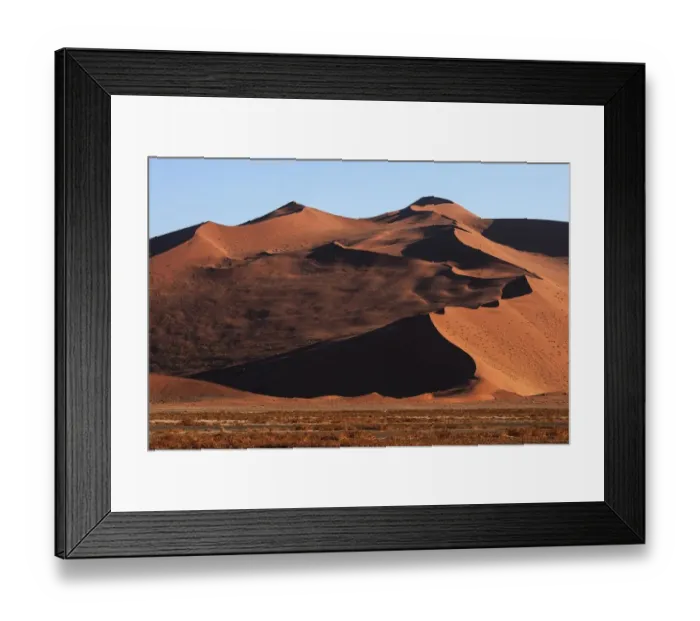 Framed Print : Sand dunes, evening light, Sossusvlei, Namib Desert, Namib-Naukluft National Park Framed Print : Sand dunes, evening light, Sossusvlei, Namib Desert, Namib-Naukluft National Park