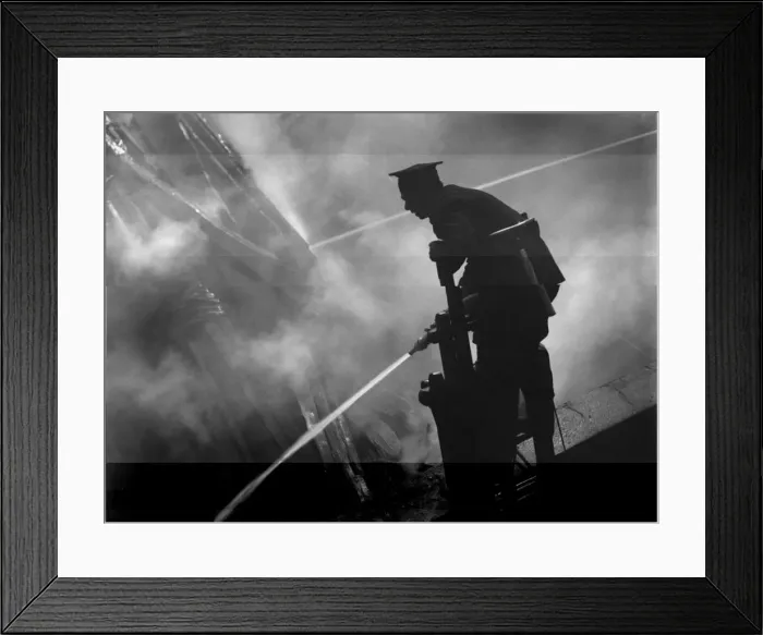 Framed Print : Putting Out Fire Framed Print : Putting Out Fire