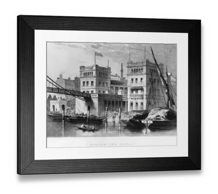 Framed Print : Hungerford Market Framed Print : Hungerford Market