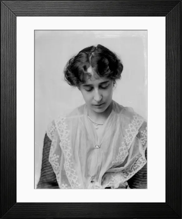 Framed Print : Demure Lady Framed Print : Demure Lady