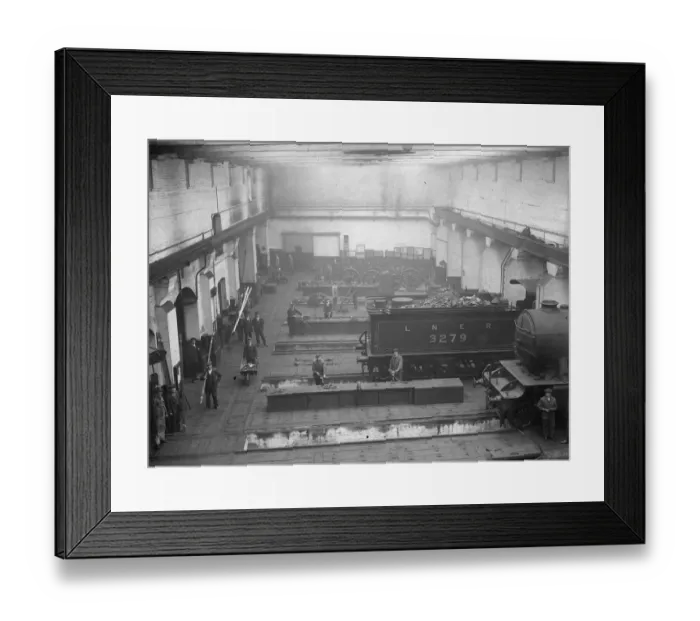 Framed Print : Railway Shed Framed Print : Railway Shed