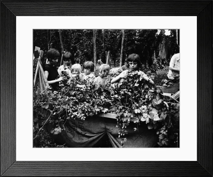 Framed Print : Hop Children Framed Print : Hop Children