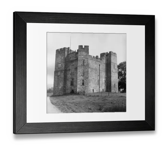 Framed Print : Dacre Castle