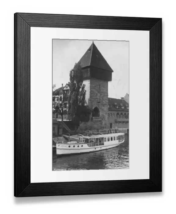 Framed Print : Rhine Watchtower Framed Print : Rhine Watchtower
