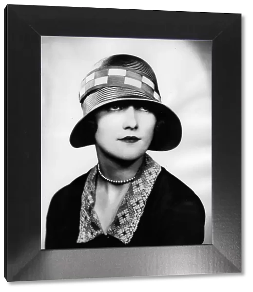 1920s Hat. 1929: A 1920s cloche hat. (Photo by Sasha / Getty Images)