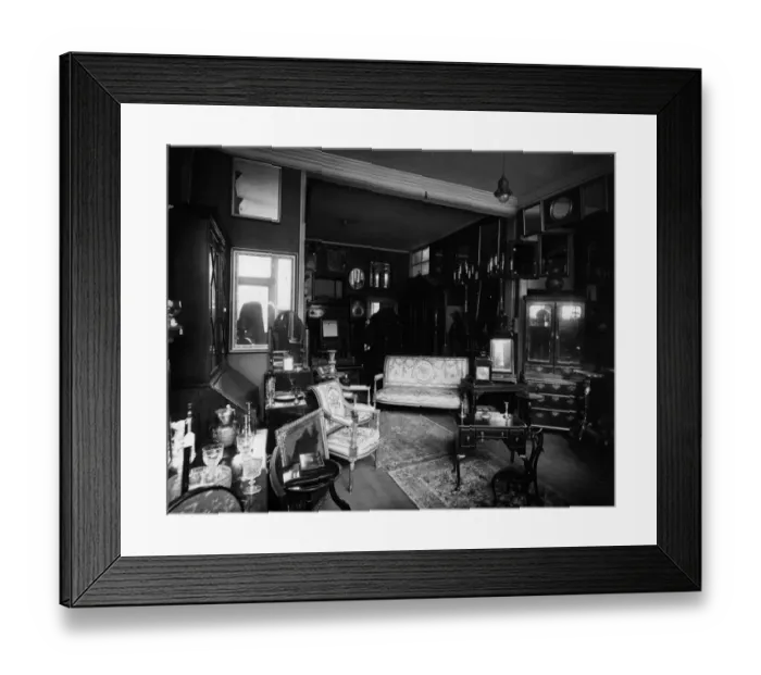 Framed Print : Furniture Shop Framed Print : Furniture Shop