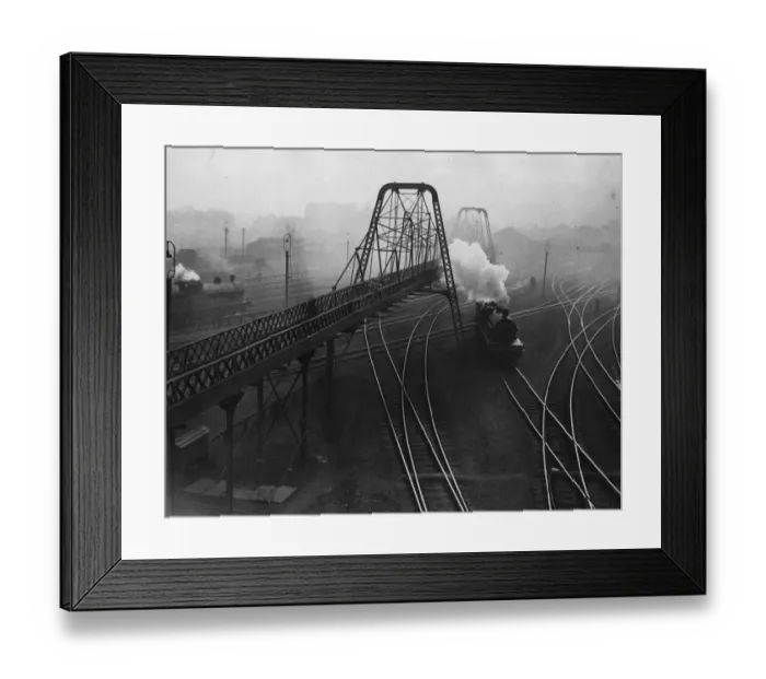 Framed Print : Crewe Bridge