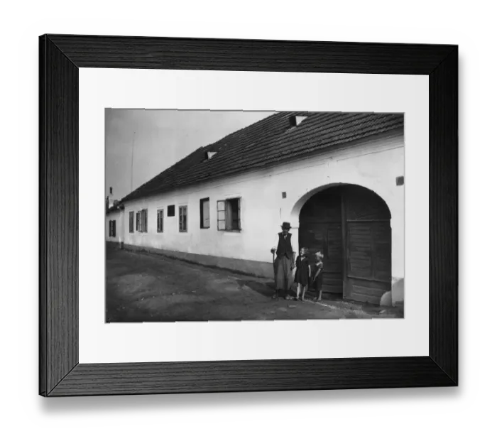 Framed Print : Haydns Birthplace