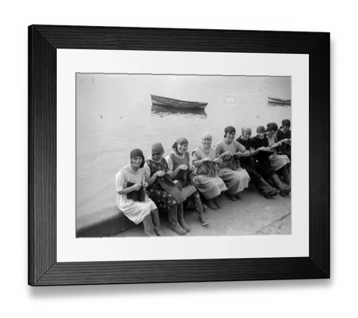 Framed Print : Waiting For The Boats Framed Print : Waiting For The Boats