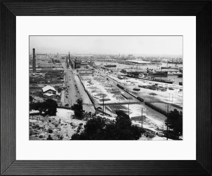 Framed Print : Barcelona Harbour Framed Print : Barcelona Harbour