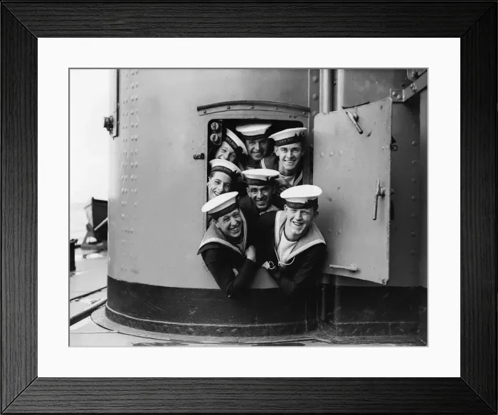 Framed Print : Happy Sailors Framed Print : Happy Sailors